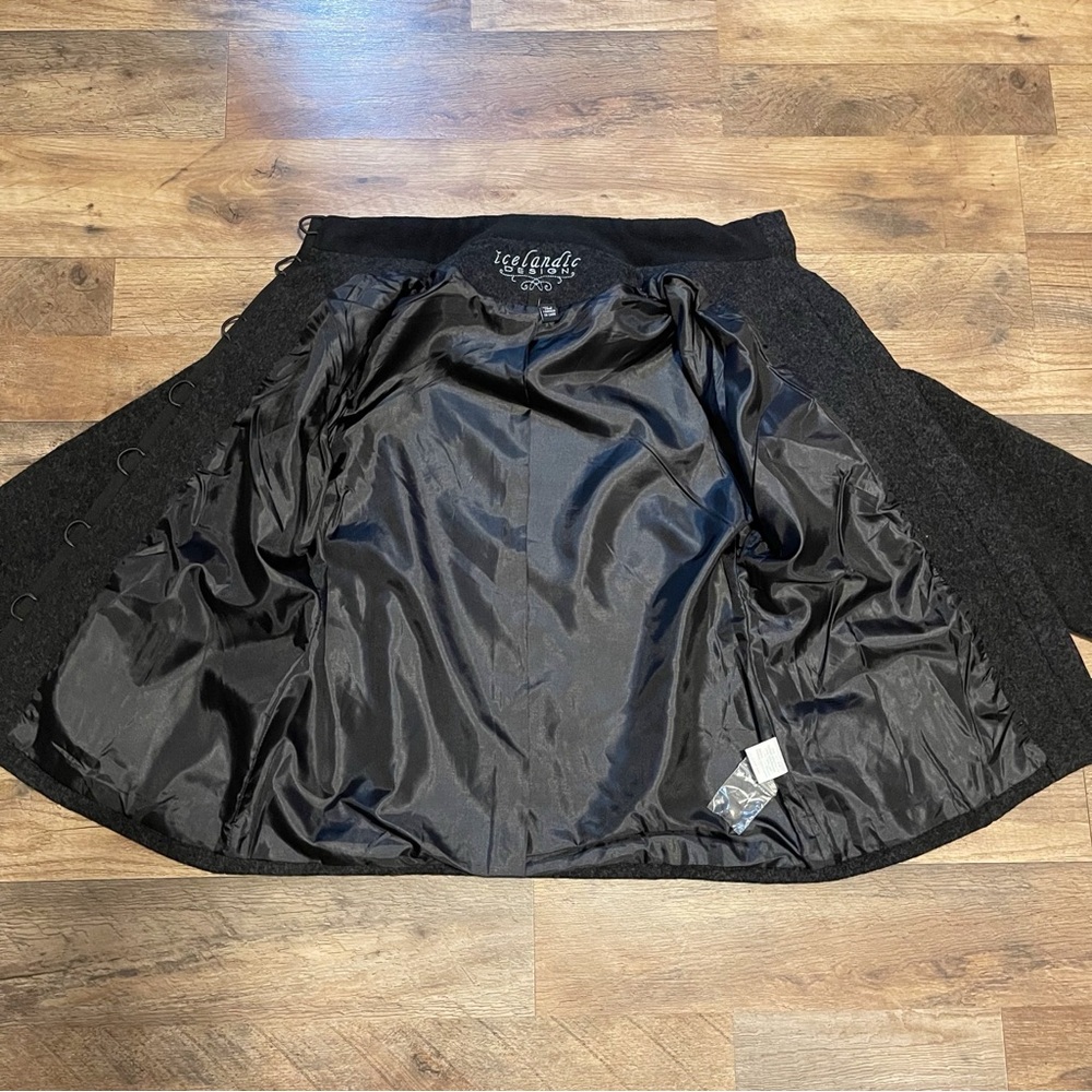 Icelandic Designs | Wool Lined Button Front Jacket - image 4